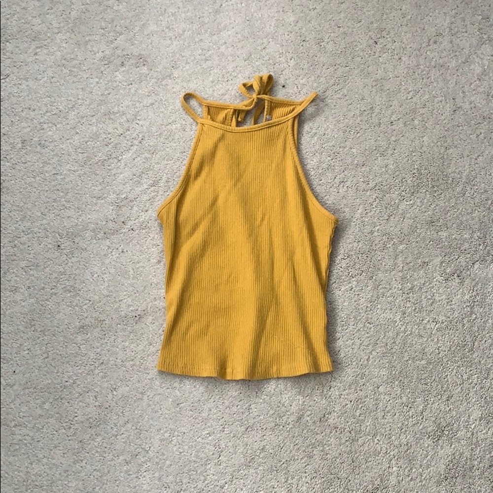 Yellow tank top